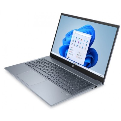 Ноутбук HP Pavilion 15-eg2023ua 15.6" FHD IPS AG, Intel i5-1235U, 16GB, F512GB, UMA, W11, блакитний