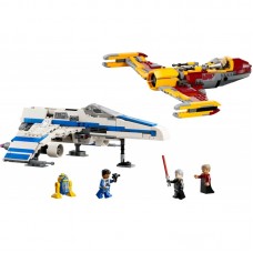 Конструктор LEGO Star Wars™ Винищувач Нової Республіки «E-Wing» проти Зоряного винищувача Шин Хаті Конструктор LEGO Star Wars™ Винищувач Нової Республіки «E-Wing» проти Зоряного винищувача Шин Хаті