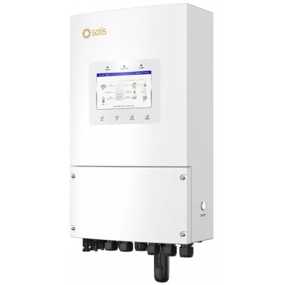 Гібридний інвертор однофазний Solis S6 5кВт, 2xMPPT, DC, для LV Batteries