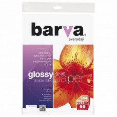 Папір BARVA A4 Everyday Glossy double-sided 155г 60с (IP-GE155-307) Папір BARVA A4 Everyday Glossy double-sided 155г 60с (IP-GE155-307)