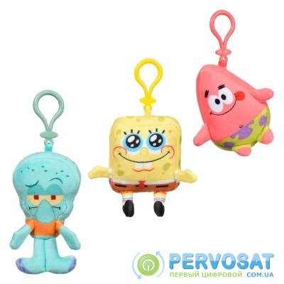 Sponge Bob игрушка-брелок Mini Key Plush SpongeBob в ассорт.