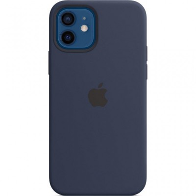 Чехол для моб. телефона Apple iPhone 12 | 12 Pro Silicone Case with MagSafe - Deep Navy (MHL43ZE/A)