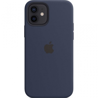 Чехол для моб. телефона Apple iPhone 12 | 12 Pro Silicone Case with MagSafe - Deep Navy (MHL43ZE/A)