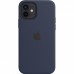 Чехол для моб. телефона Apple iPhone 12 | 12 Pro Silicone Case with MagSafe - Deep Navy (MHL43ZE/A)