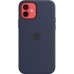 Чехол для моб. телефона Apple iPhone 12 | 12 Pro Silicone Case with MagSafe - Deep Navy (MHL43ZE/A)