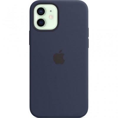 Чехол для моб. телефона Apple iPhone 12 | 12 Pro Silicone Case with MagSafe - Deep Navy (MHL43ZE/A)