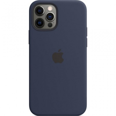 Чехол для моб. телефона Apple iPhone 12 | 12 Pro Silicone Case with MagSafe - Deep Navy (MHL43ZE/A)