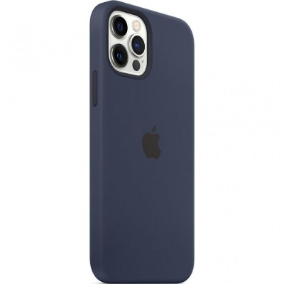 Чехол для моб. телефона Apple iPhone 12 | 12 Pro Silicone Case with MagSafe - Deep Navy (MHL43ZE/A)