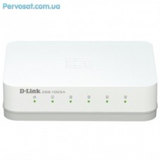 Комутатор мережевий D-Link DGS-1005A Комутатор мережевий D-Link DGS-1005A