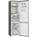 Холодильник с нижн. мороз. камерой LG GW-B509PSAP, 203х68х60см, 2 дв., Холод.відд. - 277л, Мороз. відд. - 107л, A+++-10%, NF, Лі