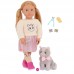 Лялька Our Generation Шила з кошеням Семмі та аксесуарами 46см