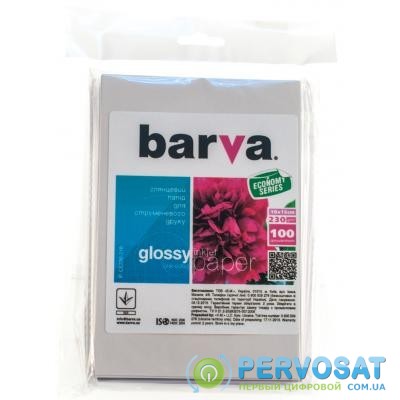 Бумага BARVA 10x15, 230g/m2, Everyday, Glossy (IP-CE230-218)