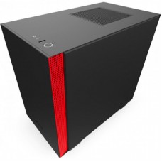 Корпус NZXT H210 Black/Red (CA-H210B-BR)