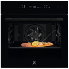 Духова шафа Electrolux електрична, 70л, А+, пара, дисплей, конвекція, ф-ція пароварки, чорний Духова шафа Electrolux електрична, 70л, А+, пара, дисплей, конвекція, ф-ція пароварки, чорний