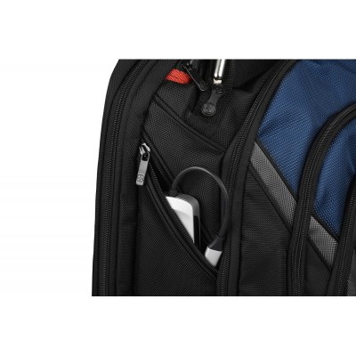 Рюкзак для ноутбука, Wenger Ibex 17&quot;, чорно-синій