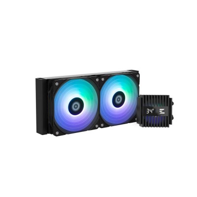 Система рідинного оxолодження Zalman Alpha 2 A24 ARGB, LGA1700, 1200, 115x, AM5, AM4, TDP 320W, чорний