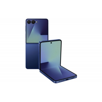 Смартфон Samsung Galaxy Flip 7 5G (F766) 6.9"/4.1"12/512ГБ, 1SIM, 4300мА•год, блакитний сріблястий