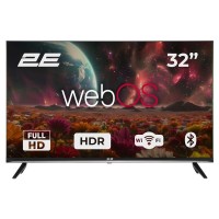 Телевізор 32" 2E LED FHD 60Hz Smart WebOS Black