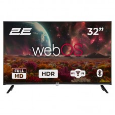 Телевізор 32" 2E LED FHD 60Hz Smart WebOS Black Телевізор 32" 2E LED FHD 60Hz Smart WebOS Black