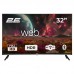 Телевізор 32" 2E LED FHD 60Hz Smart WebOS Black