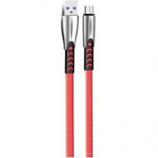 Дата кабель USB 2.0 AM to Micro 5P 1.0m zinc alloy red ColorWay (CW-CBUM011-RD) Дата кабель USB 2.0 AM to Micro 5P 1.0m zinc alloy red ColorWay (CW-CBUM011-RD)