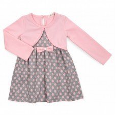 Плаття Breeze в горошок (16594-104G-pink) Плаття Breeze в горошок (16594-104G-pink)