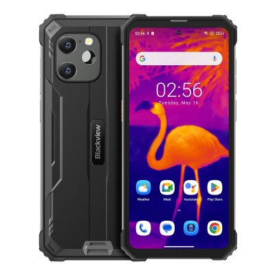 Смартфон Blackview BV8900 6.5&quot; 8/256ГБ, 2SIM, 10000мА•год, чорний UA (з тепловізором)