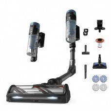 Пилосос Rowenta безпровідний X-Force Flex 14.80 Animal Aqua, 240Вт, вологе прибирання, конт пил -0.65л, автон. робота до 90хв, HEF system 99,9%, чорно-синій