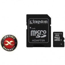 Карта пам'яті Kingston 8Gb microSDHC class 4 (SDC4/8GB) Карта пам'яті Kingston 8Gb microSDHC class 4 (SDC4/8GB)