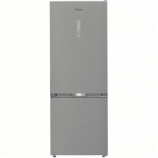 Холодильник Whirlpool з нижн. мороз., 192x70х70.5, холод.відд.-340л, мороз.відд.-150л, 2дв., А++, NF, інв., зона нульова, нерж