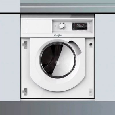 Прально-сушильна машина Whirlpool вбудована фронтальна, 7(5)кг, 1400, A+++, 60см, дисплей, пара, інвертор, білий