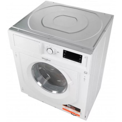 Прально-сушильна машина Whirlpool вбудована фронтальна, 7(5)кг, 1400, A+++, 60см, дисплей, пара, інвертор, білий