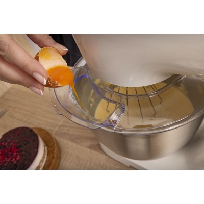 Кухонна машина Gorenje 800Вт, чаша-метал, корпус-пластик, насадок-3, білий