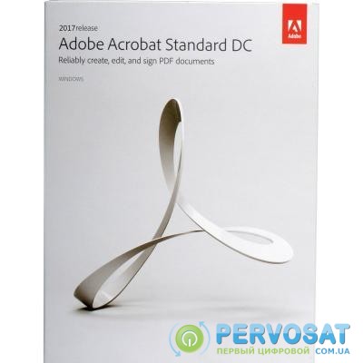Офисное приложение Adobe Acrobat Standard 2017 Windows English AOO License TLP (65280418AD01A00)