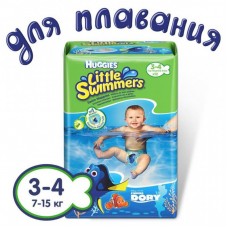 Підгузок Huggies Little Swimmer 3-4 (7-15 кг) 12 шт (36000183399) Підгузок Huggies Little Swimmer 3-4 (7-15 кг) 12 шт (36000183399)