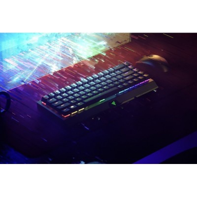 Клавіатура ігрова Razer BlackWidow V3 Mini HyperSpeed Yellow Switch Phantom Ed. WL/BT/USB US RGB, Black