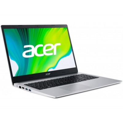 Ноутбук Acer Aspire 3 A315-34 15.6&quot; FHD, Intel P N6000, 8GB, F256GB, UMA, Lin, сріблястий