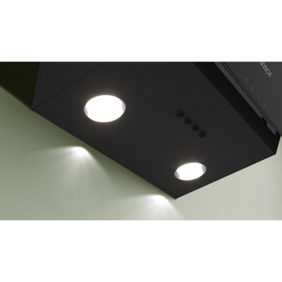 Витяжка Bosch купольна, 60см, 360м.куб/год, чорний