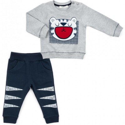 Набір дитячого одягу Breeze з тигриком (13251-92B-gray)