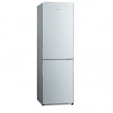 Холодильник з нижн. мороз. HITACHI R-BG410PUC6GS, 190х65х60см, 2 дв., Х- 215л, М- 115л, A+, NF, Інвертор, Сріблястий (скло)