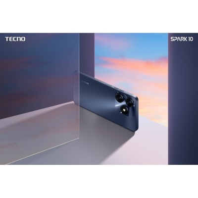 Смартфон TECNO Spark 10 (KI5q) 6.56" 4/128GB, 2SIM, 5000mAh, Meta Blue