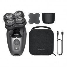 Бритва електр. для голови Philips роторна Pro Series 7000, бритв.головок-4, Li-Ion, сух.+волог., кейс для збреріг., чорний Бритва електр. для голови Philips роторна Pro Series 7000, бритв.головок-4, Li-Ion, сух.+волог., кейс для збреріг., чорний