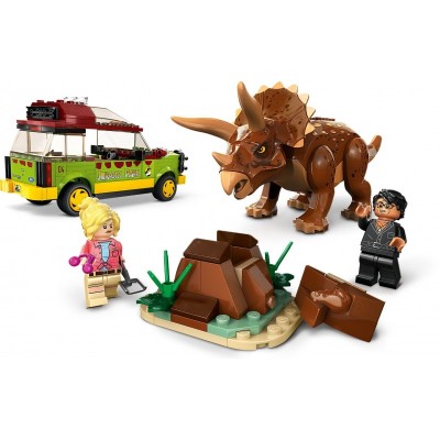 Конструктор LEGO Jurassic Park Дослідження трицератопсів