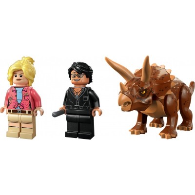 Конструктор LEGO Jurassic Park Дослідження трицератопсів