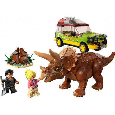 Конструктор LEGO Jurassic Park Дослідження трицератопсів