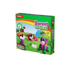 Маса для ліплення Paulinda Super Dough Набір Кошенята 3в1 Маса для ліплення Paulinda Super Dough Набір Кошенята 3в1