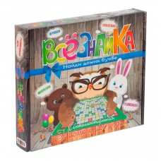 Настільна гра Strateg Всезнайка рос. (801) Настільна гра Strateg Всезнайка рос. (801)