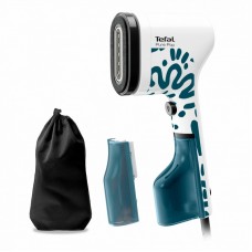 Відпарювач Tefal компактний Pure Pop Home & Travel, 1300Вт, 70мл, постійна пара - 20гр, біло-синій Відпарювач Tefal компактний Pure Pop Home & Travel, 1300Вт, 70мл, постійна пара - 20гр, біло-синій