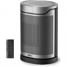 Тепловентилятор Dreo, 20м2, 1500Вт, електр. упр-ння, керамич.нагрів.елемент, пульт ДУ, 3 швидк., срібний Тепловентилятор Dreo, 20м2, 1500Вт, електр. упр-ння, керамич.нагрів.елемент, пульт ДУ, 3 швидк., срібний