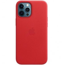 Чохол до моб. телефона Apple iPhone 12 Pro Max Leather Case with MagSafe - (PRODUCT)RED (MHKJ3ZE/A)